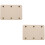 2Pièces Couvre- Beige Cuir PU Pour Sac À Main, Et Style 8