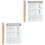 2Pièces Guide Visuel Clarinette Accords Pour Débutant Usage Domestique 3