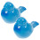 4Pcs Sturdy Ceramic Toilet Bolt Covers Sky-Blue for Bathroom 1