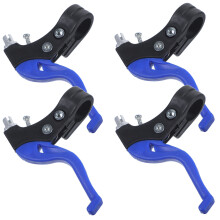 6Pairs Kids Bike Brake Handles Blue Aluminum Durable Replacement Parts