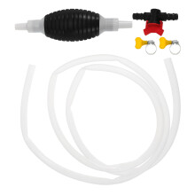 2Sets PP Hand Pump Siphon for Car Fuel Transfer and Fish Tank Water