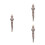 3Pcs Copper-Plated Hulusi Flute B Gourd Beginner Instrument 8