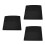 3Pcs Black Sponge Inserts Sofa Cushion Support for Sagging Seat Repair 6