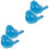 4Pcs Sturdy Ceramic Toilet Bolt Covers Sky-Blue for Bathroom 4