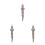 3Pcs Copper-Plated Hulusi Flute B Gourd Beginner Instrument 7