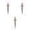 3Pcs Copper-Plated Hulusi Flute B Gourd Beginner Instrument 9