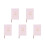 5Pz Planner Per Lavoro Rosa Con Layout Inglese E Copertina Elegante 10