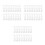 90Pcs White Mask Ear Extension Hooks Clip-on Ear Buckles 6