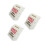 3Pcs Outdoor White ABS Mailbox with Lock and Keys for Off 10