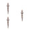 3Pcs Copper-Plated Hulusi Flute B Gourd Beginner Instrument 6