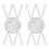 8Pz Collane Argento Set Raffinato E Confortevole 2