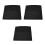 3Pcs Black Sponge Inserts Sofa Cushion Support for Sagging Seat Repair 7
