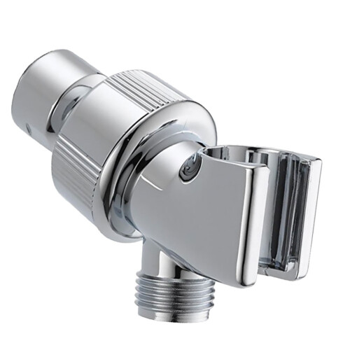 3Pz Doccia Argento in ABS Con Adattatore Per Bagno