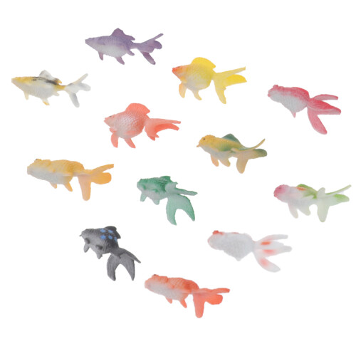 24Pz Mini Rossi Simulati Decorazione Bambini 1