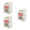 3Pcs Outdoor White ABS Mailbox with Lock and Keys for Off 7
