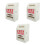 3Pcs Outdoor White ABS Mailbox with Lock and Keys for Off 4
