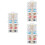 36Pz Bracciali Con Perline , Per Ogni 6