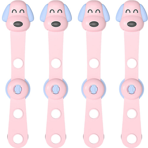 20Pz Serrature Sicure Rosa Per , Per Armadi E Cassetti