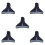 5Pcs Unisex Denim Sandblasting Hood Comfortable Work Protective Gear 4