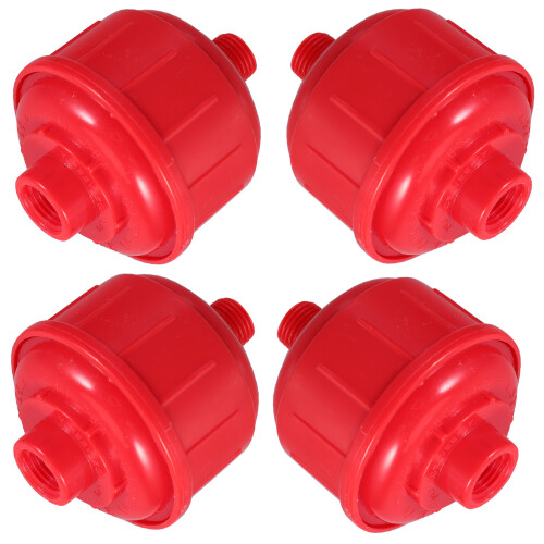 8Pz Separatori Acqua Rosso Per Spruzzatori Vernice Auto 1