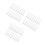 90Pcs White Mask Ear Extension Hooks Clip-on Ear Buckles 3