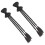 8Pz Extension Parrucca Coda Treccia Sintetica Nera 1