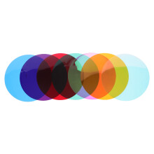 24St Pet Gekleurde Lichtfilms Voor Lampen Zelfklevend Diverse Kleuren