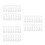 90Pcs White Mask Ear Extension Hooks Clip-on Ear Buckles 2