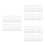 90Pcs White Mask Ear Extension Hooks Clip-on Ear Buckles 4