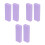 6Pz Pietra Pomice Per Rimuovere Macchie Dure Viola in Gomma Multiuso 8