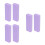 6Pz Pietra Pomice Per Rimuovere Macchie Dure Viola in Gomma Multiuso 3