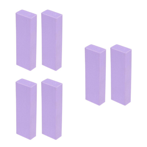 6Pz Pietra Pomice Per Rimuovere Macchie Dure Viola in Gomma Multiuso 2