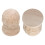 4Pz in Legno Beige Artigianali Per Finiali E Cancelli 2