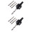 2Pz Arbor Trapano Metallo Per Acciaio E 5
