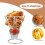 3Pz Portaframeschetta in Ferro Con Salse Argento 9