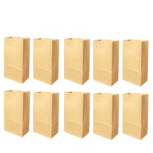 300Pz Sacchetti Kraft Per Caramelle E Snack, Carta Naturale E