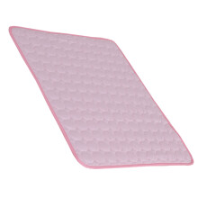 3Pz Materassino in Tessuto Liscio Rosa, Per