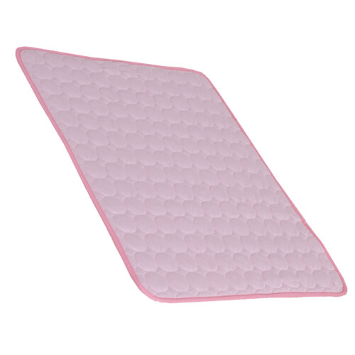 3Pz Materassino in Tessuto Liscio Rosa, Per
