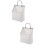 2Pz Borsa Porta Oggetti Da Appendere Bianca Decorativa E Casa 6