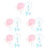 5Set Set Gioielli Bambina Con Collane E Bracciali Per Colorate 6