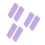 6Pz Pietra Pomice Per Rimuovere Macchie Dure Viola in Gomma Multiuso 5