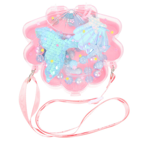 5Set Set Gioielli Bambina Con Collane E Bracciali Per Colorate