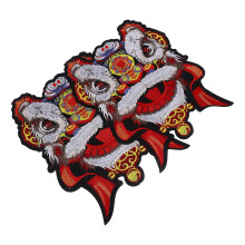 6Pz Patch Termoadesive E Cucibili Leone Per E Borse Decorazioni