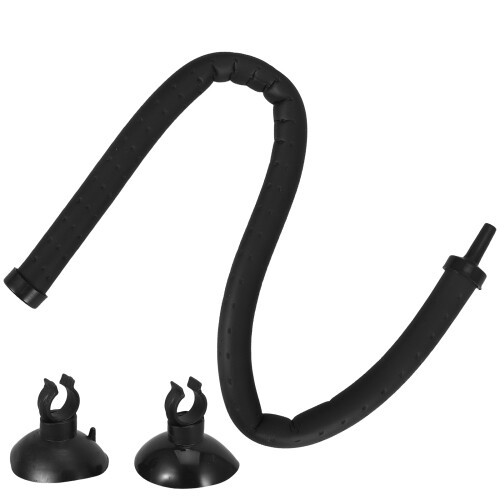 4Pz Aria Acquario Nero Flessibile, Diffusore Ossigeno 1