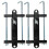 4Pz Batteria Auto Metallo Resistente 1