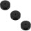 3Pz Stabili in Alluminio Nero Per Computer 8