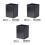 3Set Base Protettiva Nero in Robustezza Per Casa 7