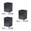3Set Base Protettiva Nero in Robustezza Per Casa 6