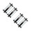4Pz Batteria Auto Metallo Resistente 5
