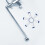 24Pz Accessorio Sprinkler Testina Doccia in Cotone PP 4